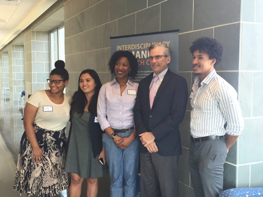 2017 Members of the Colored Conventions Project at UD with Bro Adams, Chair of the NEH